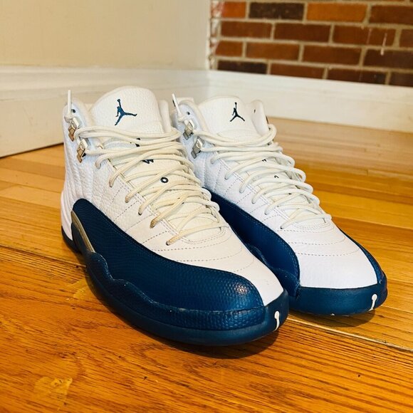 Jordan 12 Retro French Blue 2016 Size 9.5 130690 113 - Picture 3 of 14